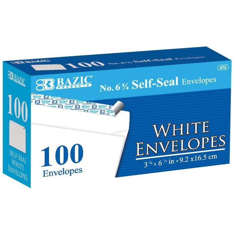 SOBRE PEEL & SEAL 6-3/4 PQ.100