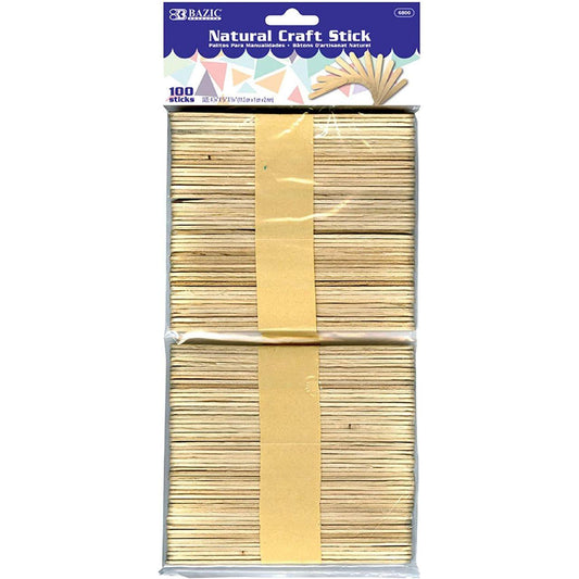 NATURAL CRAFT STICK PQ.100