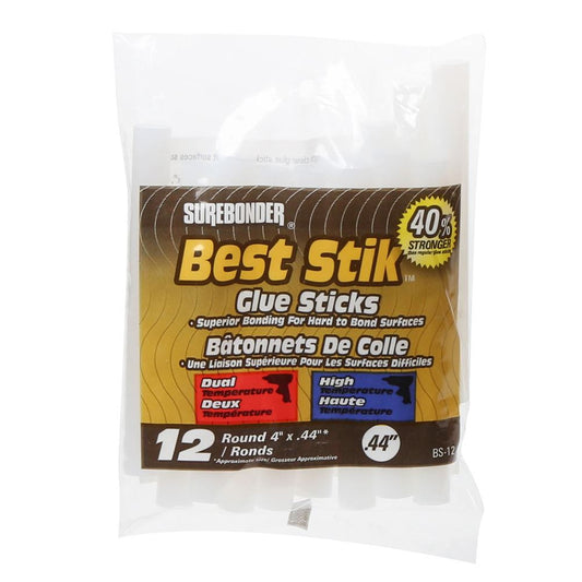 4" REGULAR BEST STIK 12 PK
