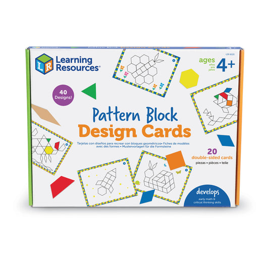 Pattern Block Design Cards 20 PCS