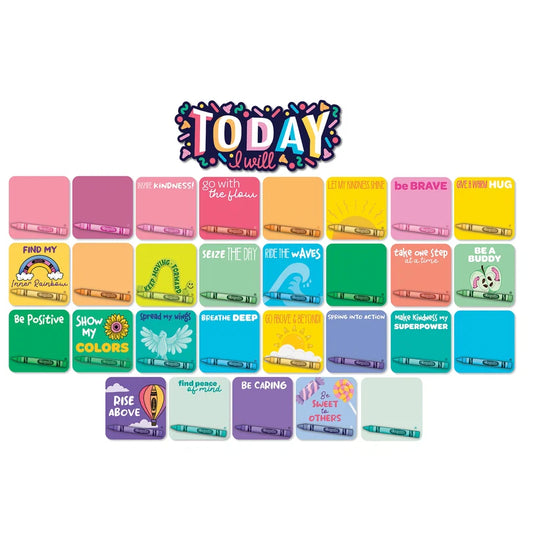 CRAYOLA® COLORS OF KINDNESS TODAY I WILL MINI BULL