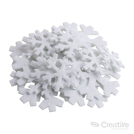 COPOS DE NIEVE DE PAñOLENSIA ADHESIVOS 20 PCS