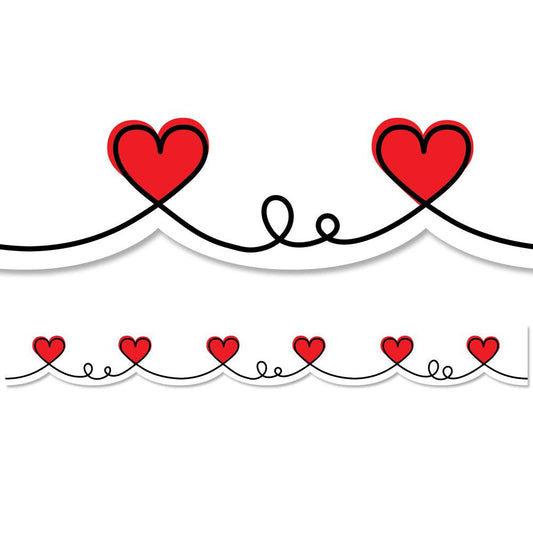DOODLE HEART BORDER