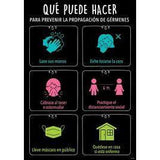 QUE PUEDE HACER PARA PREVENIR GERMENES CHART