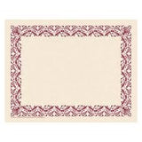 ART DECO PLUM BORDER PAPER