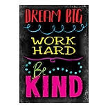 DREAM BIG WORK HARD POSTER