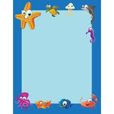 UNDER THE SEA BORDER PAPER