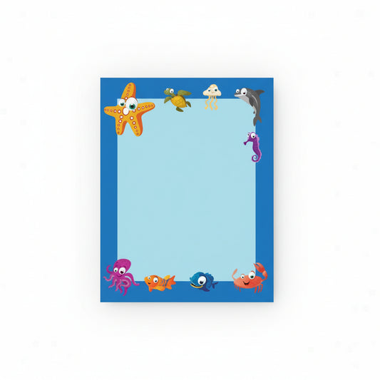 Under the Sea Border Paper - JA Riollano
