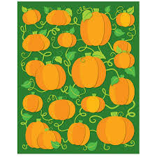 PUMPKINS SHAPE STICKERS 96 PK
