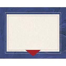 BLUE MARBLE BORDER PAPER