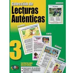LIBRO LECTURAS AUTENTICAS 3