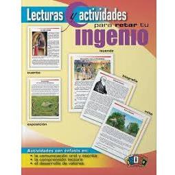LECTURAS Y ACTIVIDADE RETAR TU INGENIO