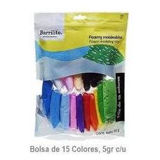 FOAM MODELING CLAY ASSORTED COLORS PQ.15
