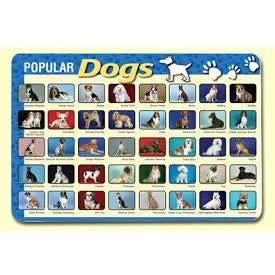 DOGS PLACEMAT 17.5''X12''