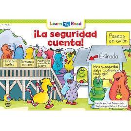 LEARN TO READ LA SEGURIDAD CUENTA LIBRO