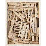 WOOD CLIP 1''