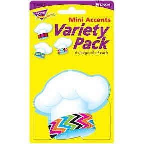 MINI ACCENTS CHEF'S HATS THE BAKE SHOP