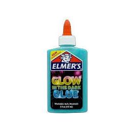 WASHABLE GLOW IN THE DARK GLUE BLUE 5OZ