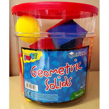 LER GEOMETRIC SOLIDS (SET OF 12)