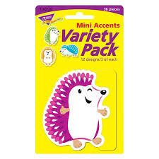 COLORFUL HEDGEHOGS MINI ACCENTS