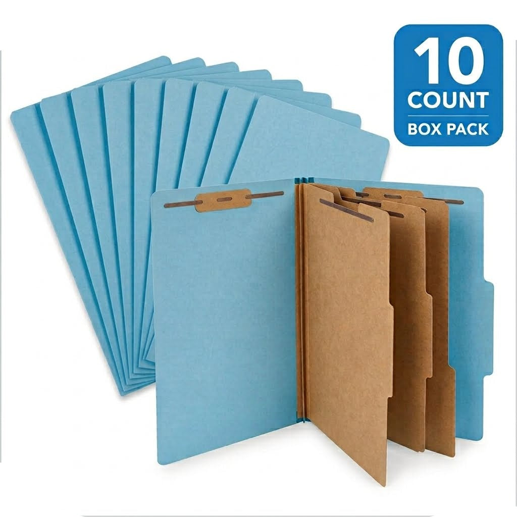 3 Partition LTR BLUE BOX