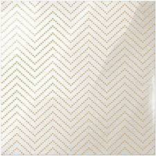 CHEVRON ACETATE GOLD FOIL 12X12