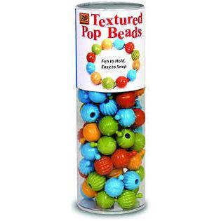 TEXTURED POP BEADS 100 PC