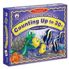 CD 1,2,3 TREASURE IN SEA COUNTING UP TO 30+
