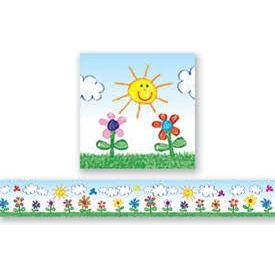 BORDERS STRAIGHT BORDER FLOWERS