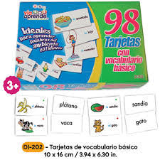 VOCABULARIO BASICO TARJETAS