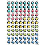 BOLD & BRIGHT DAZZLING DOTS HOT SPOTS 800 STICKERS