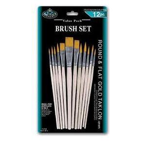 RB TAKLON COMBO GOLD BRUSH (PQ.12) RSET-9607