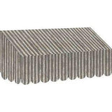 CORRUGATED METAL AWNING