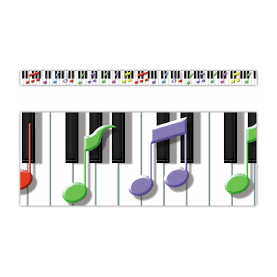 KEYS TO MUSIC BORDER