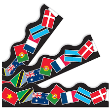 WORLD FLAGS BORDER