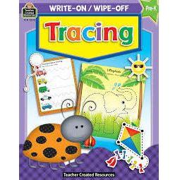 TRACING WRITE-ON WIPE-OFF BOOK PK