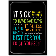 IT'S OK TO... CORE DECOR INSPIRE U POSTERS