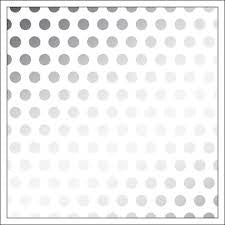 VELLUM SILVER DOT FOIL 12X12