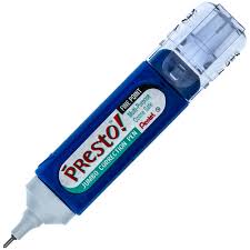 PRESTO! MULTIPURPOSE CORRECTION PEN WHITE INDIVIDUAL