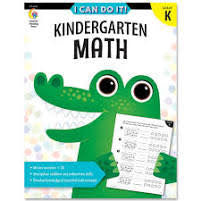 I CAN DO IT! KINDERGARTEN MATH