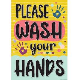 PLEASE WASH YOUR HANDS POSTER