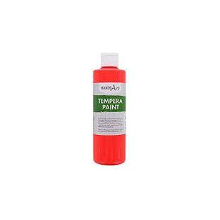RK TEMPERA PAINT FLUORESC RED 8 ONZ #258-154