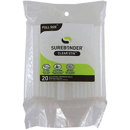4" REGULAR GLUE STICK 20 PK