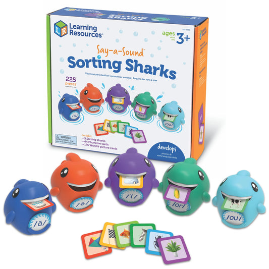 Say-a Sound Sorting Sharks 225 PCS