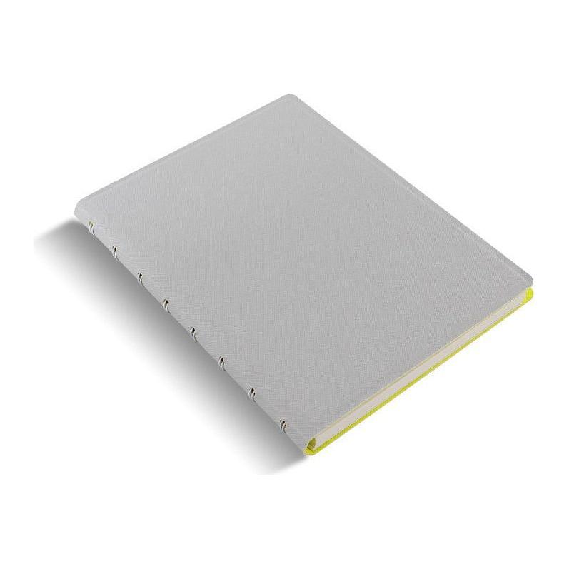 A5 FILOFAX NTBK SAFFIANO FLUO GREY/YW