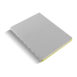 A5 FILOFAX NTBK SAFFIANO FLUO GREY/YW