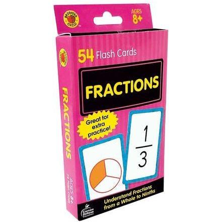 FRACTIONS FLASH CARDS