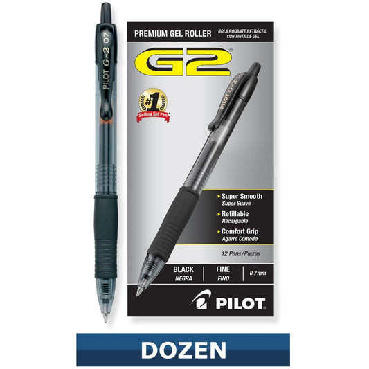 GEL INK G2 FINE BLACK CJ.12