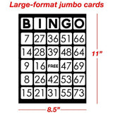 READERS JUMBO BINGO CARDS PK 25