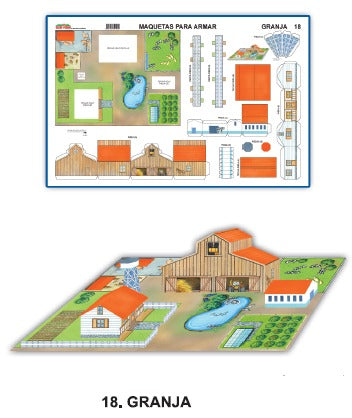 MAQUETA GRANJA